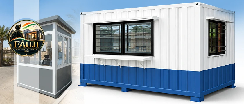 Portable Security Cabin Manufacturer in Chhattisgarh